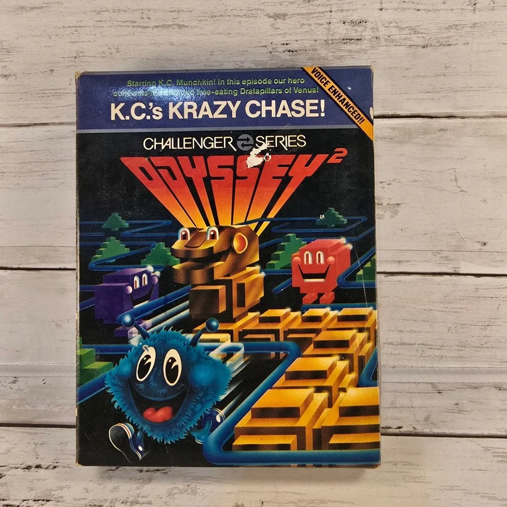 Magnavox Odyssey 2 K.C.'s Krazy Chase! AC9442 Challenger Series Game Box Manual